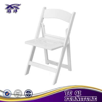 Orizeal Outdoor padded Plastic Folding Chair for wedding used