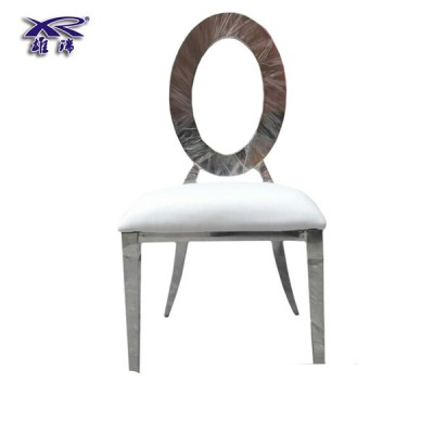 High quality hotel dining room stainless steel banquet chair